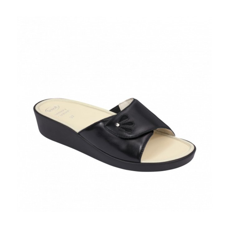 Dr Scholl Marietta Woman Slipper Black Color Size 35