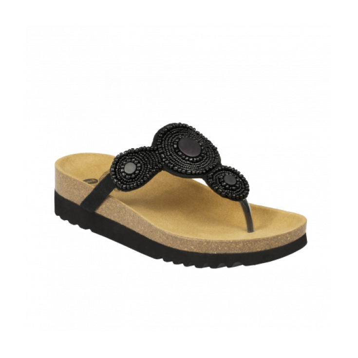 Scholl Zarina Canvas Shoe + Beads Color Black Number 37