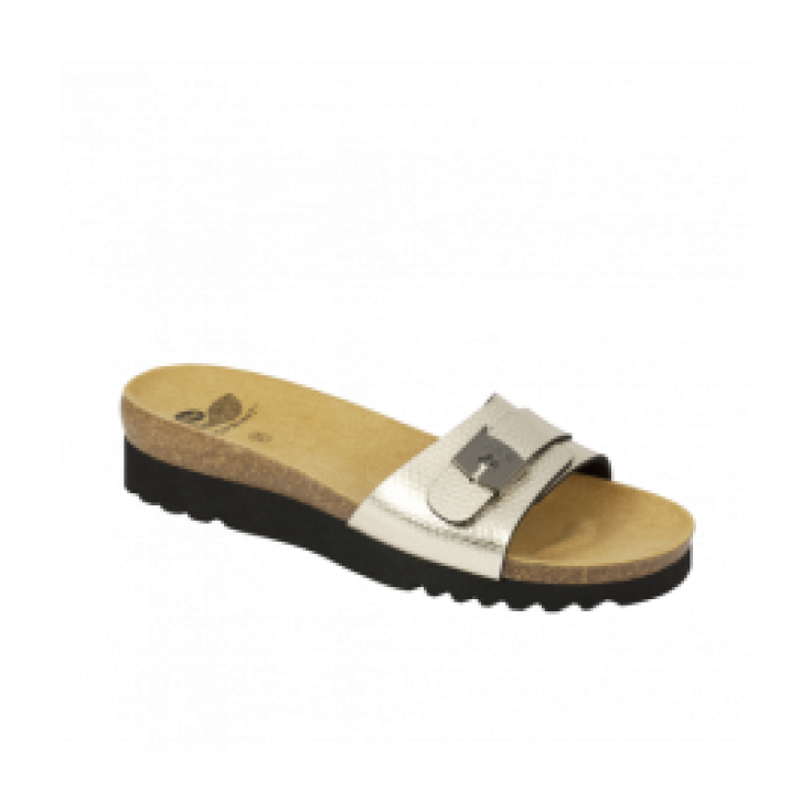 Dr.Sholl's Women's Slipper Mod. Ginni Synthetic Printed Platinum Size 35