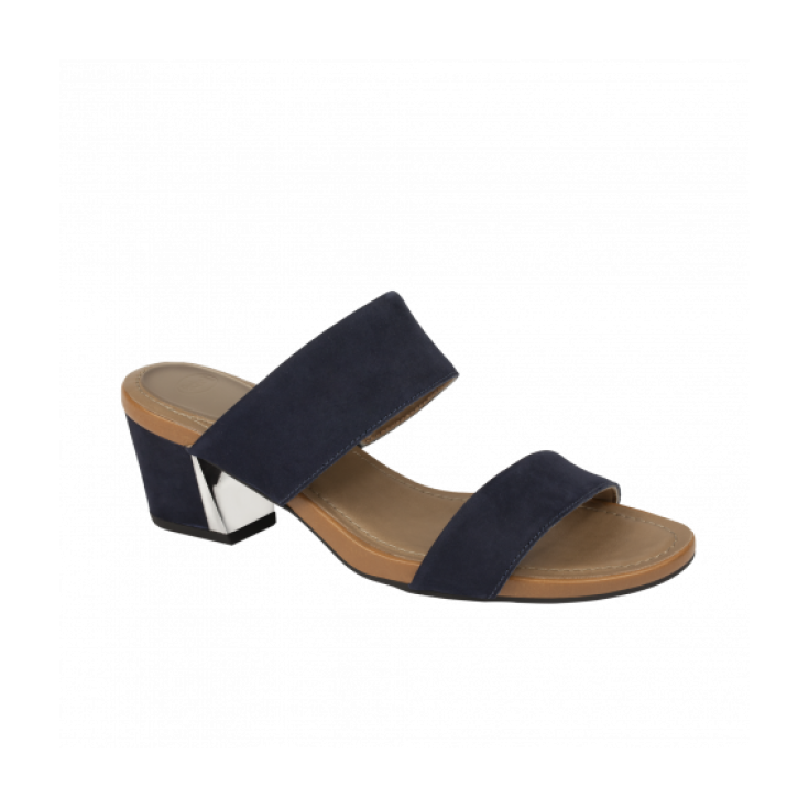 Scholl Diana Shoe In Nubuk Color Navy Blue Number 39 Scholl Diana Shoe In Nubuk Color Navy Blue Number 39