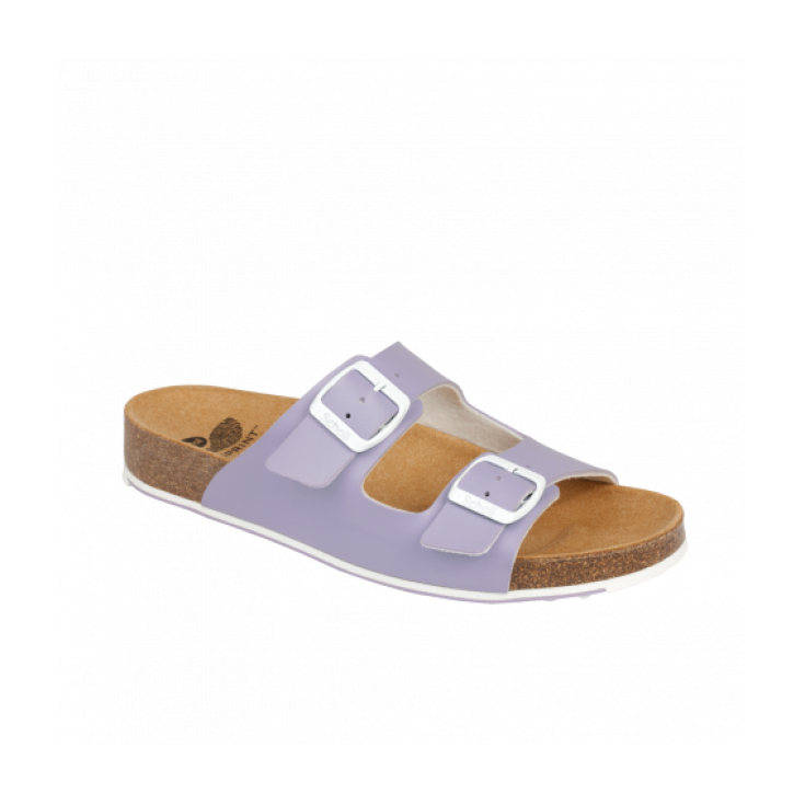 Scholl Spikey Ss 6 Shoe Color White And Lavender Number 38