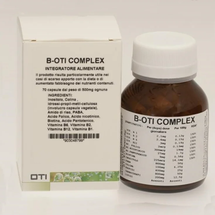 OTI B-Oti Complex New Formulation Food Supplement 60 Tablets