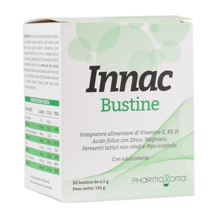 PharmaRoma Innac Food supplement Antioxidant Action 20 sachets