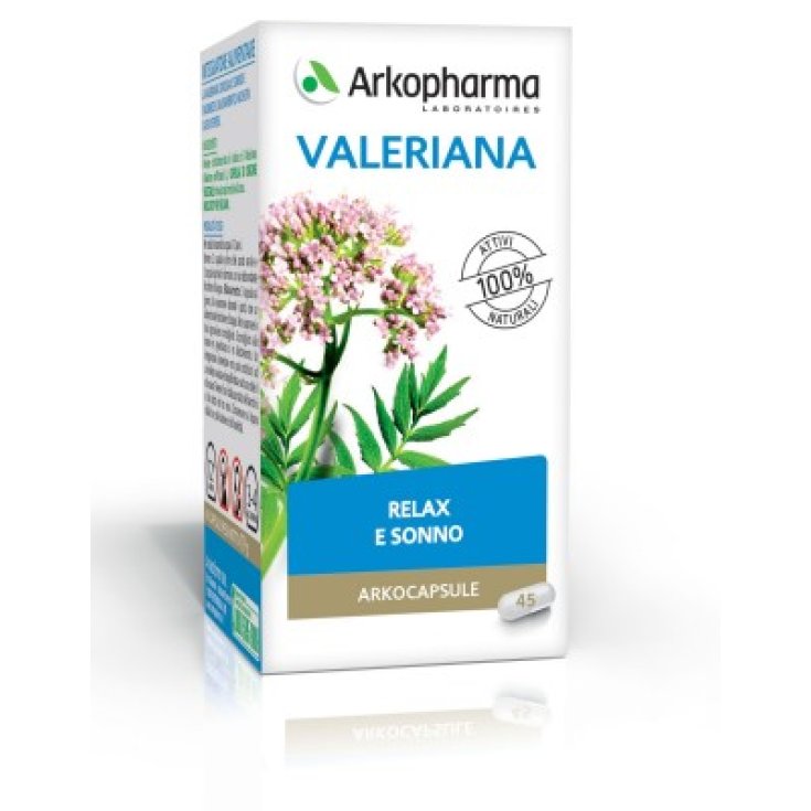 Arkopharma Arkocapsule Valerian Food Supplement 45 Capsules