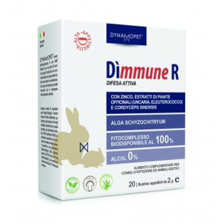 Dynamopet Dìmmune R Active Defense Food Supplement 20 Sachets x2g