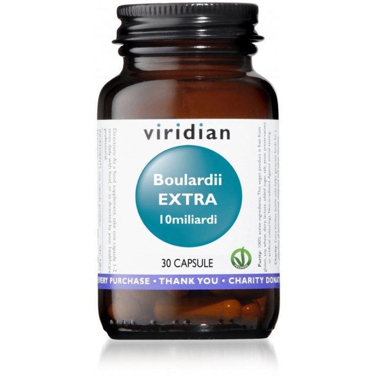 Viridian Boulardii Extra 10 Billion 30 Capsules