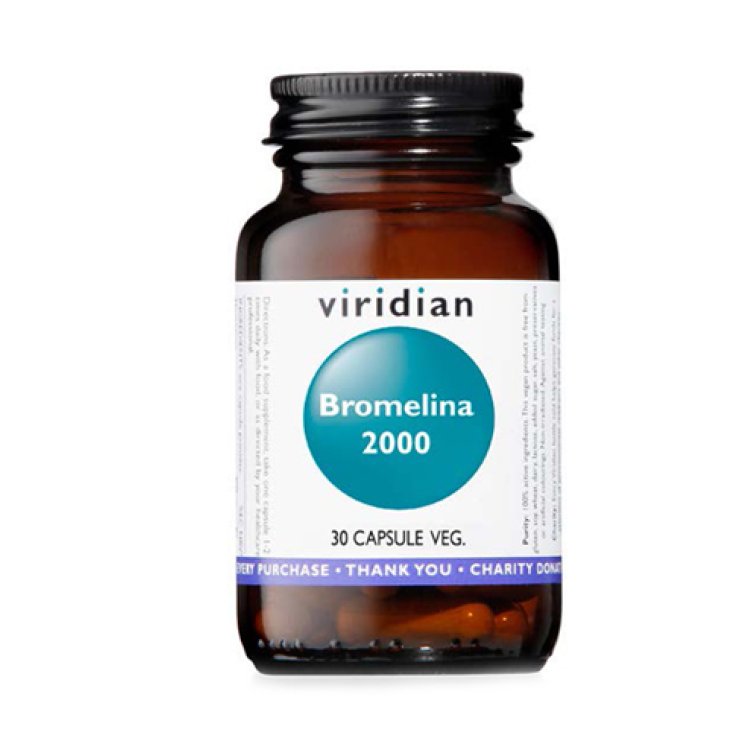 Viridian Bromelain 2000 30 Capsules