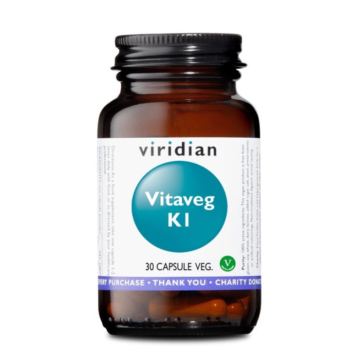 Viridian Vitaveg K1 30 Capsules