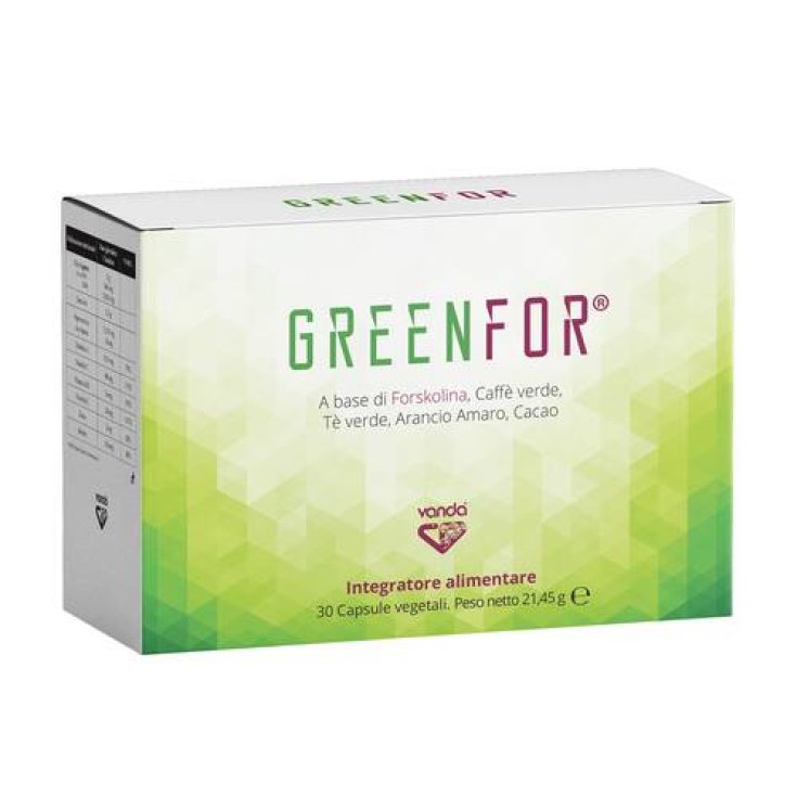 Vanda Greenfor Food Supplement 30 Capsules
