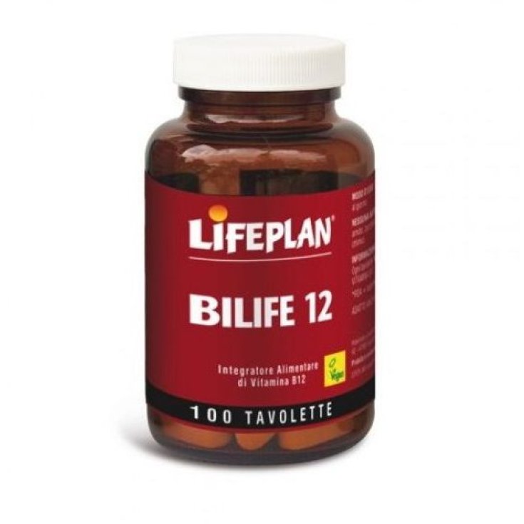 Lifeplan Bilife12 Food Supplement 2,5mcg 100 Tablets