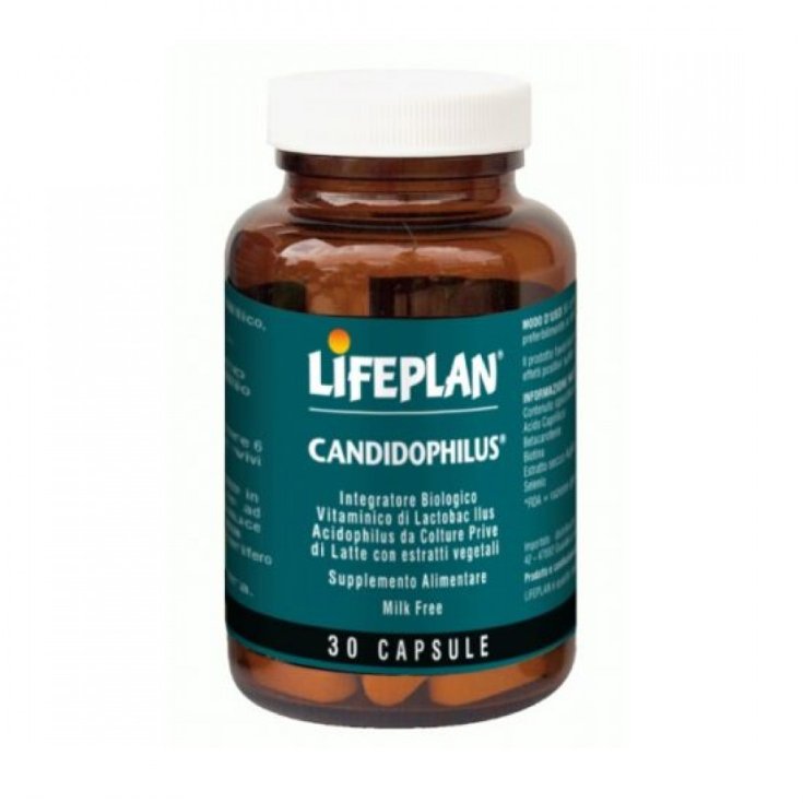 Lifeplan Candidophilus Gluten Free Intestinal Flora Balance 30 Capsules