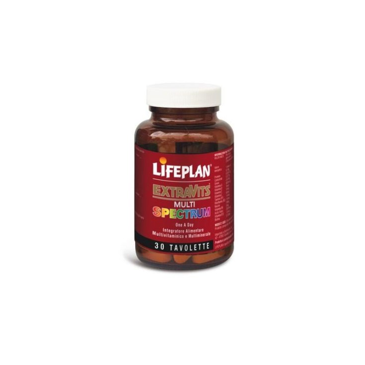 Lifeplan Extravits MultiSpectrum Multivitamin Supplement Multimineral - 30 Tablets