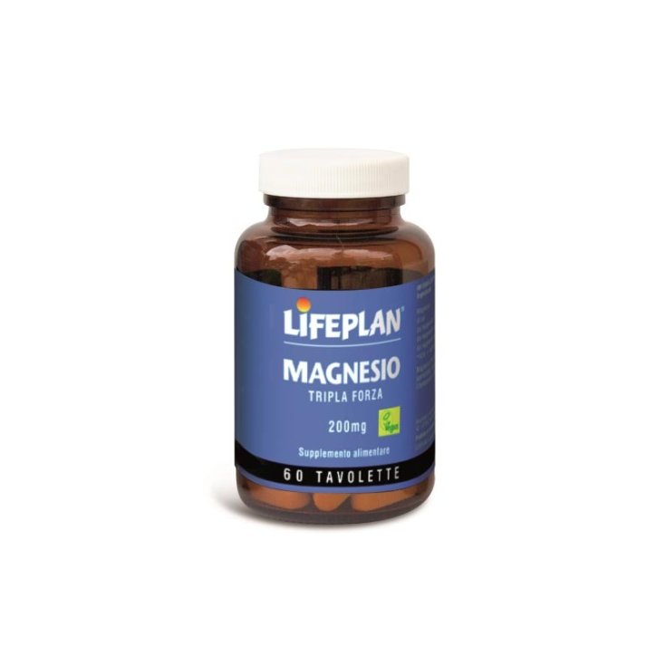 Lifeplan Products Magnesium Triple Strength Food Supplement 60 Tablets