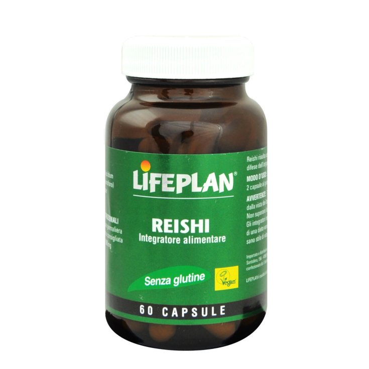 Lifeplan Products Reishi Gluten Free Food Supplement 60 Capsules