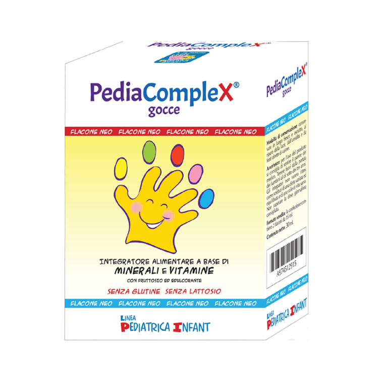 Pediatric Pediacomplex Drops Food Supplement Gluten Free 2flx15ml