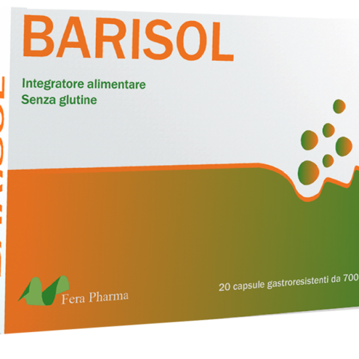 Fera Pharma Barisol Food Supplement 20 Gastroresistant Capsules