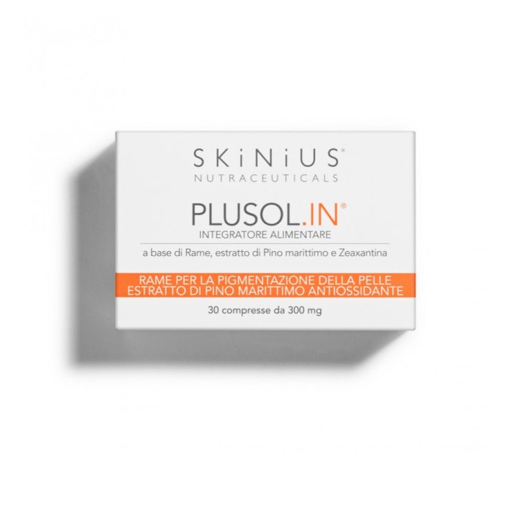 Skinius Plusol. In Food Supplement For Skin Pigmentation 30 Tablets 300mg