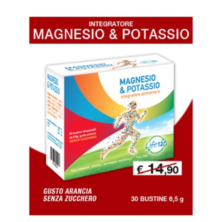 Life Magnesium & Potassium Food Supplement 30 Sachets