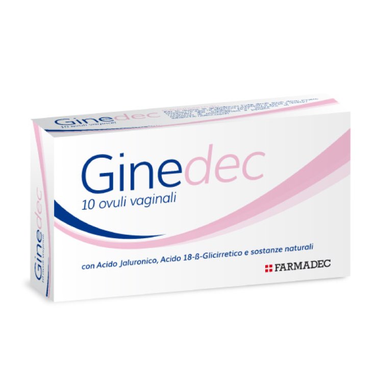 Ginedec Vaginal Ovules 10 Pieces