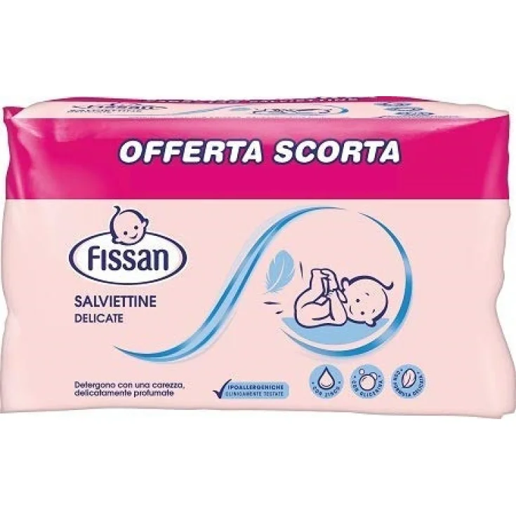 FISSAN DELICATE WIPES PCS 65X2