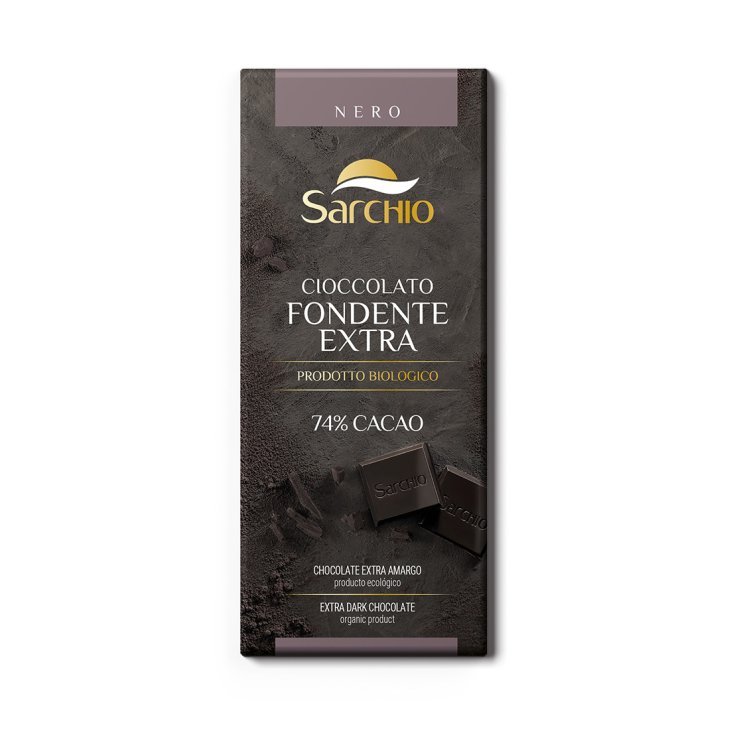 Sarchio Extra Dark Chocolate Bar Gluten Free 80g
