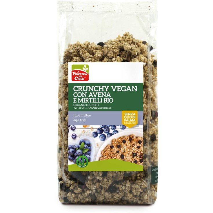 FsC Crunchy Vegan Organic Blueberry Oats 375g