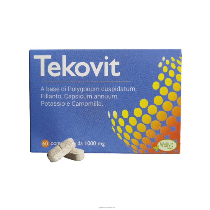 Wellvit Tekovit Food Supplement 60 Tablets 1000mg