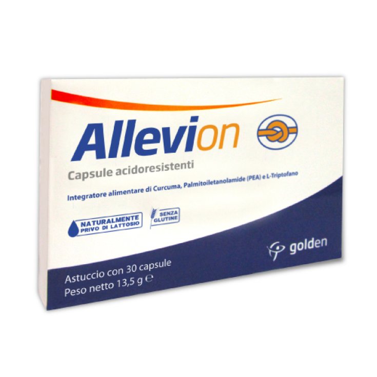 Golden Allevion Food Supplement 30 Capsules