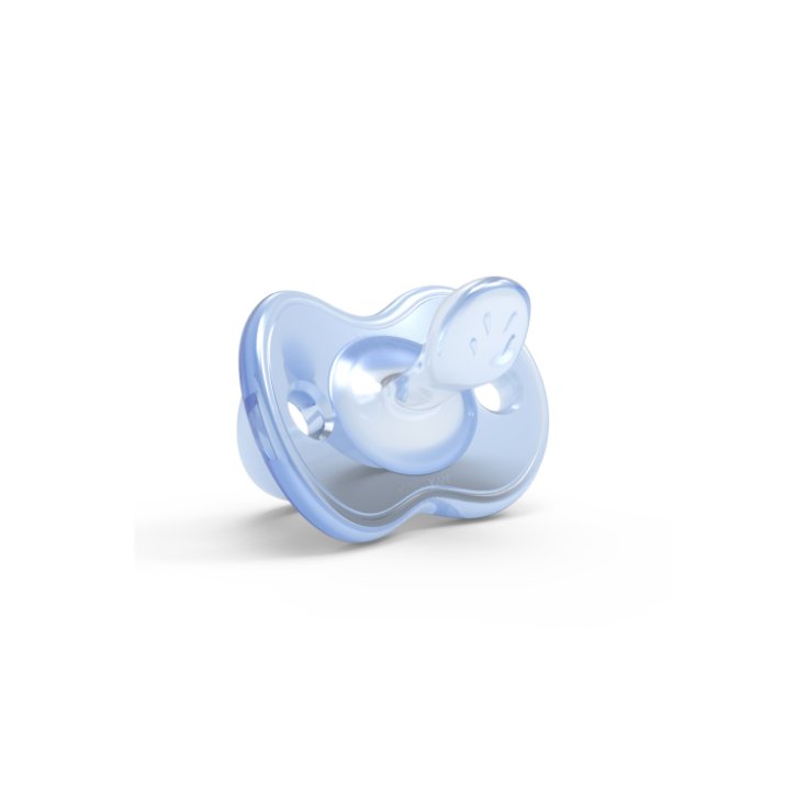 Nuvita Ortohosoft Soother With Orthodontic Teat Blue Color
