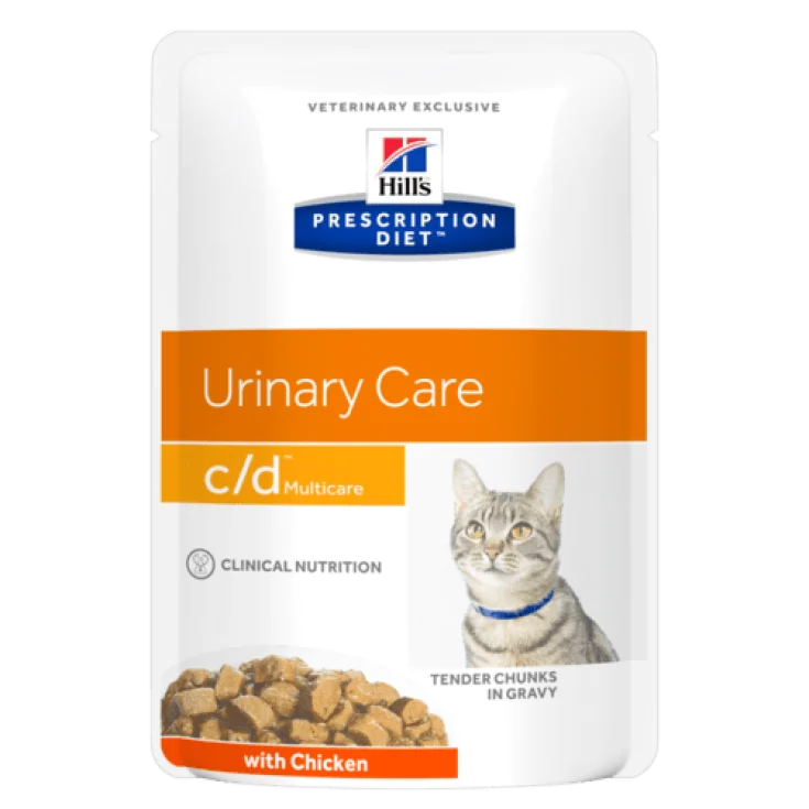 Hill's Prescription Diet Feline Urinary Care C / d Cat Food With Chicken 85g