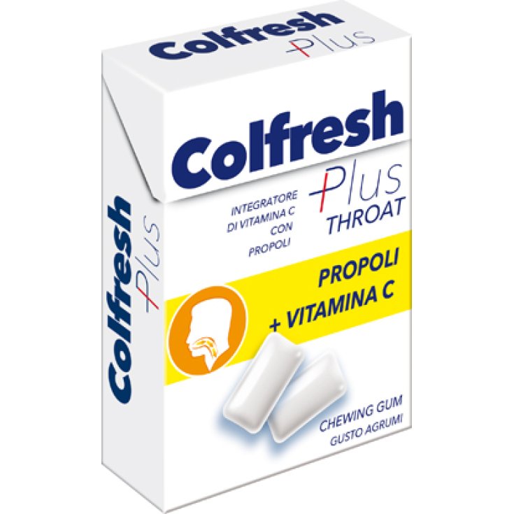 Colfresh Plus Throat Food Supplement 17 Gums