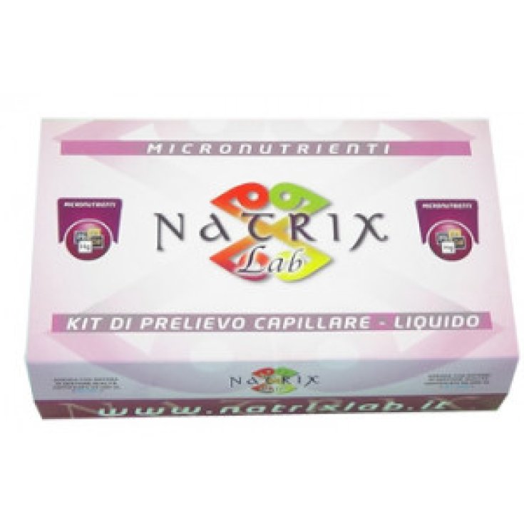 Natrix Lab Liquid Capillary Sampling Kit Micronutrient Area Vitamineral Profile 1 Piece