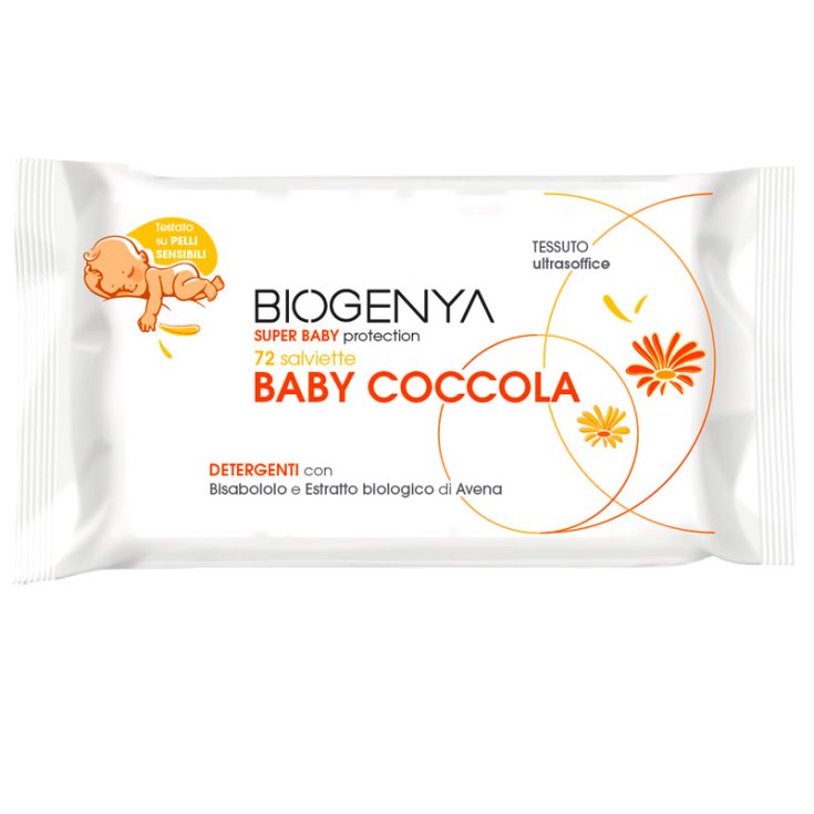 Biogenya Baby Cuddle Cleansing Wipes 72 Pieces