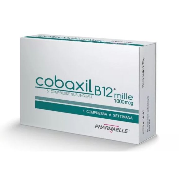 Cobaxil B12 1000mcg Food Supplement 5 Tablets