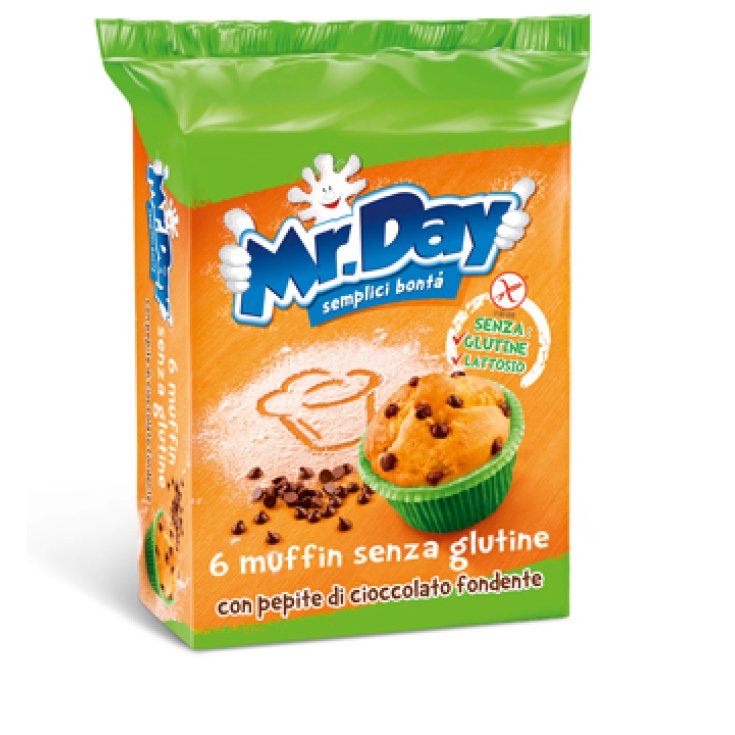 Mr Day Muffin With Gluten Free Chocolate Nuggets 252g