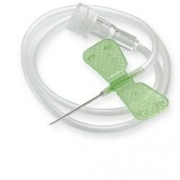 Icu Medical Needle Butterfly Infusion Needle G27 Gray Color 1 Piece