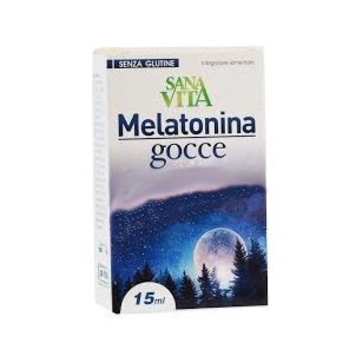 Paladin Pharma SanaVita Melatonin Food Supplement In Drops Gluten Free 15ml