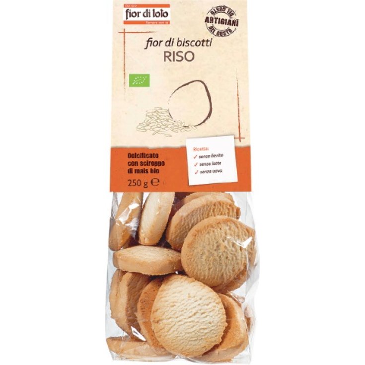 Fior Di Loto Organic Rice Biscuits 250g