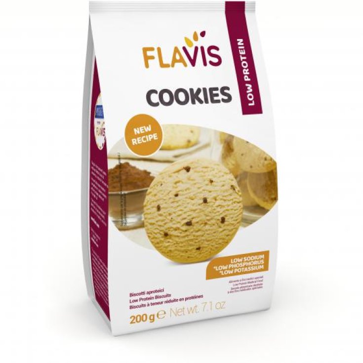 Flavis Cookies With Chocolate Drops Non-Protein Biscuits 200g