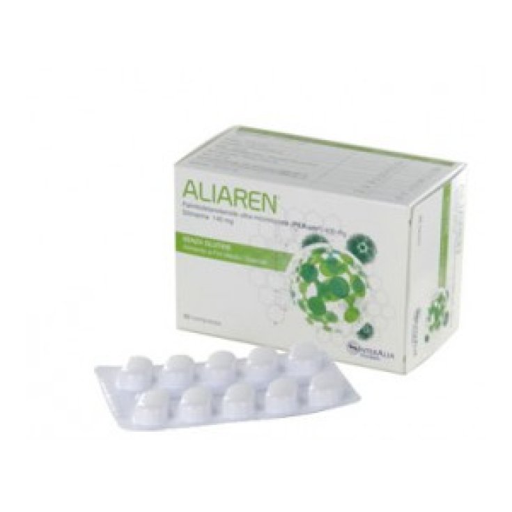 Epitech Aliaren Food Supplement Gluten Free 400mg + 140mg 60 Tablets