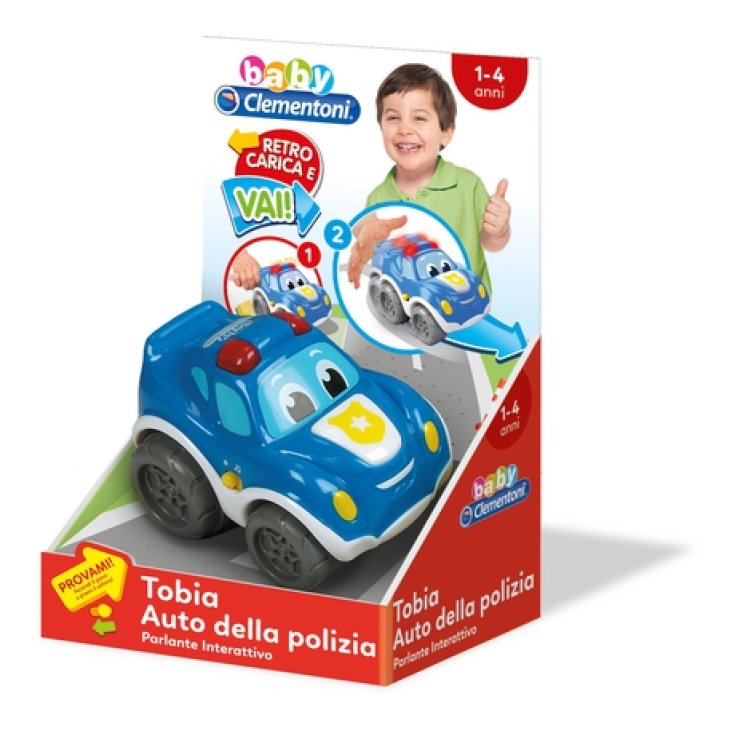 Clementoni Tobia Police Car First Activity 18-48 Months 1 Piece