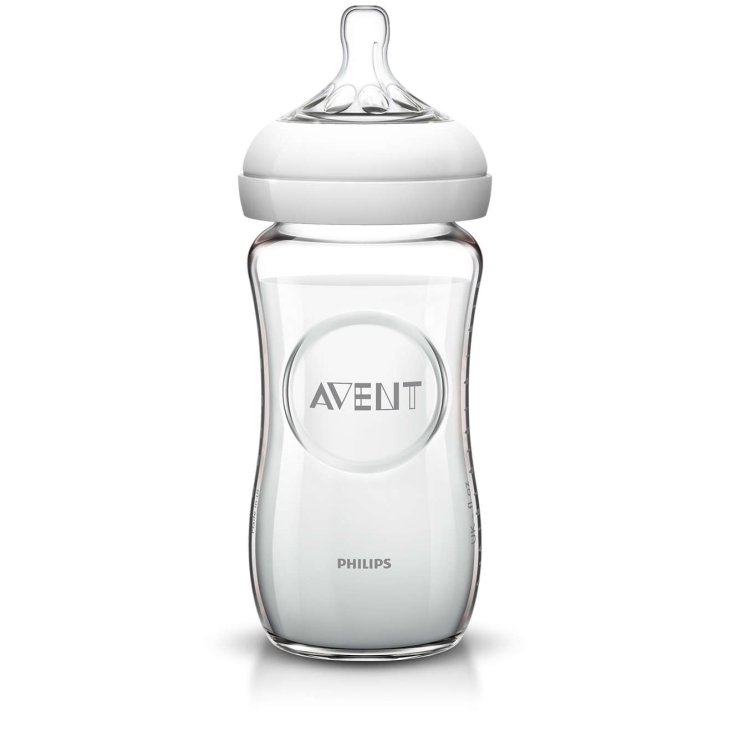 Avent Natural Glass Baby Bottle 240ml