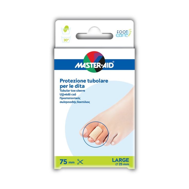Master-Aid® Foot Care Tubular Finger Protection Large Size 2 Pieces Master-Aid® Foot Care Tubular Finger Protection Large Size 2 Pieces