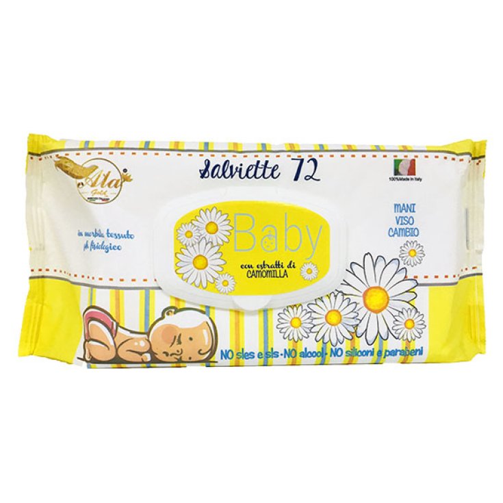 Camomile Wipes 72 Pieces