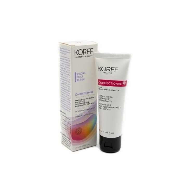Korff Correctionist NG Rich Regenerating Wrinkle Cream 50ml Special Price