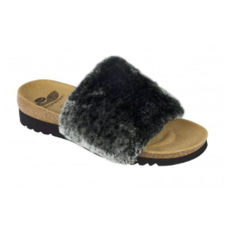 Dr. Scholl Willow Women's Slipper Bioprint Footbed Anthracite Color Size 35