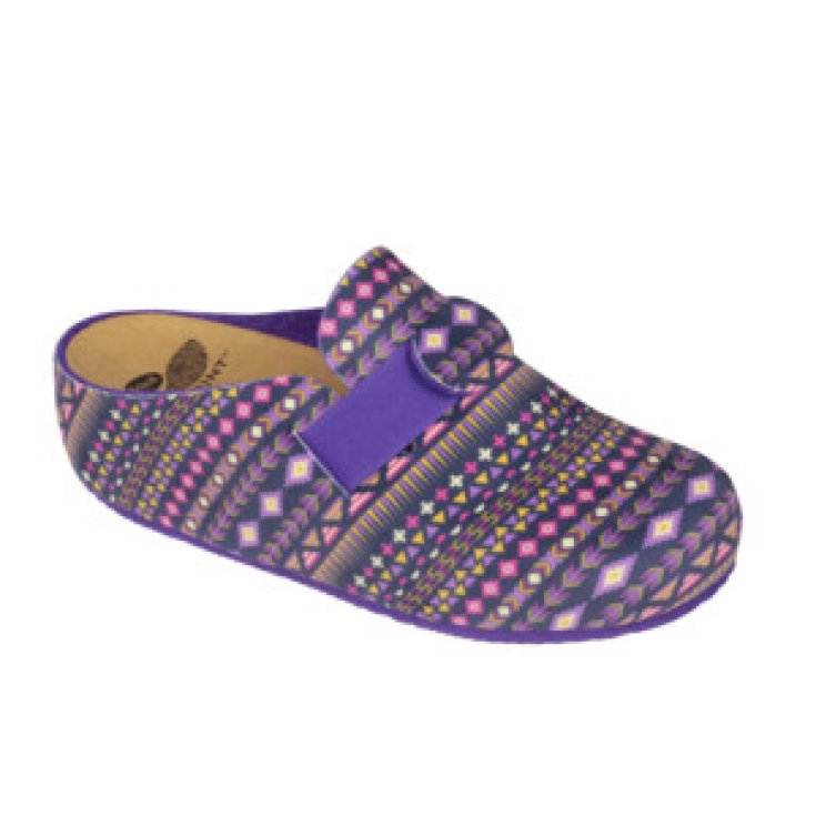 Dr. Scholl® Lareth Microfibre Woman Shoes Printed Ethnic Purple / Multicolor Size 41