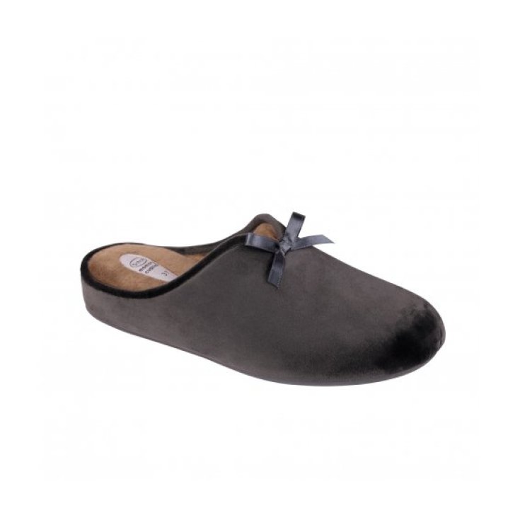 Scholl Rachele Woman Slipper Memory Cushion Technology Gray Color Size 36