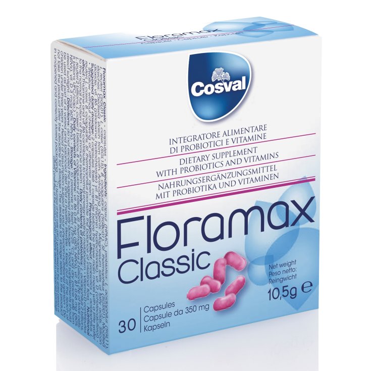 Cosval Floramax Classic Food Supplement 30 Capsules