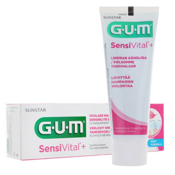 Sunstar Gum Sensivital Toothpaste With Fluor 75ml